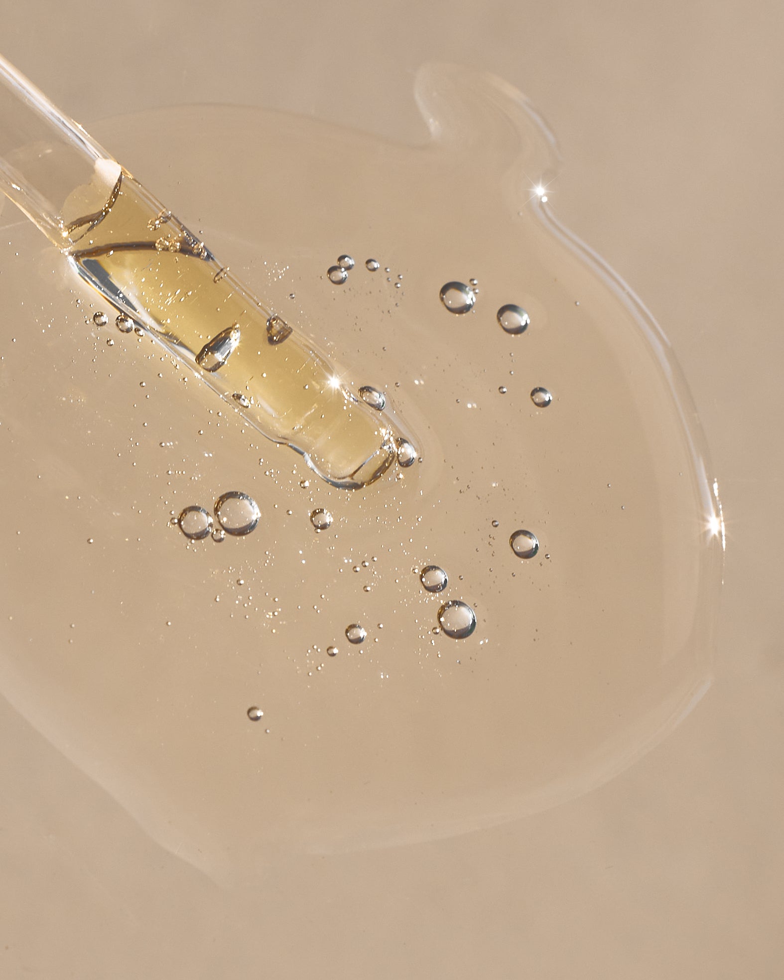 The Collagen Serum from SolRay Beauty, a rich, golden serum featuring a potent blend of six key ingredients.