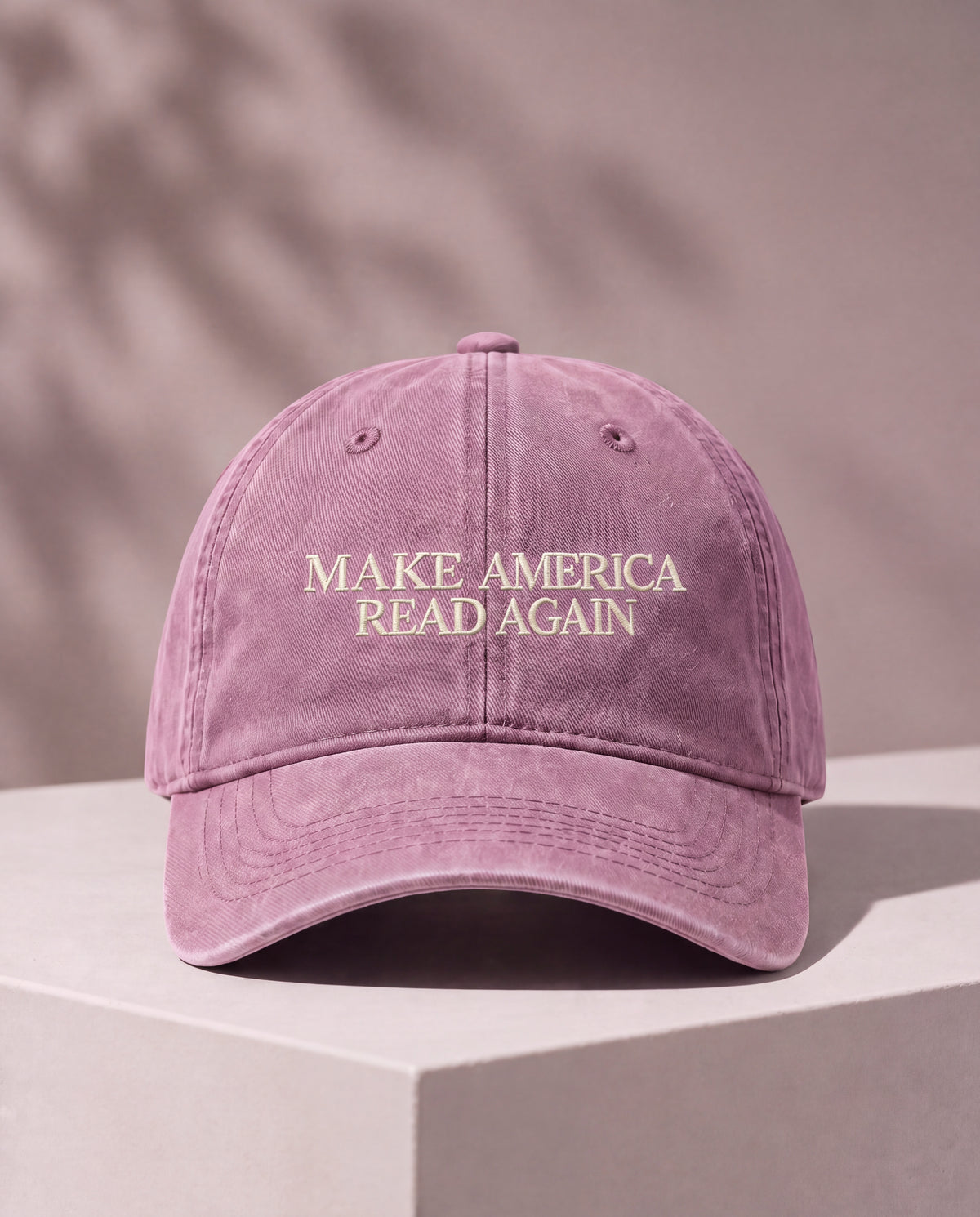 Make America Read Again Embroidered Hat