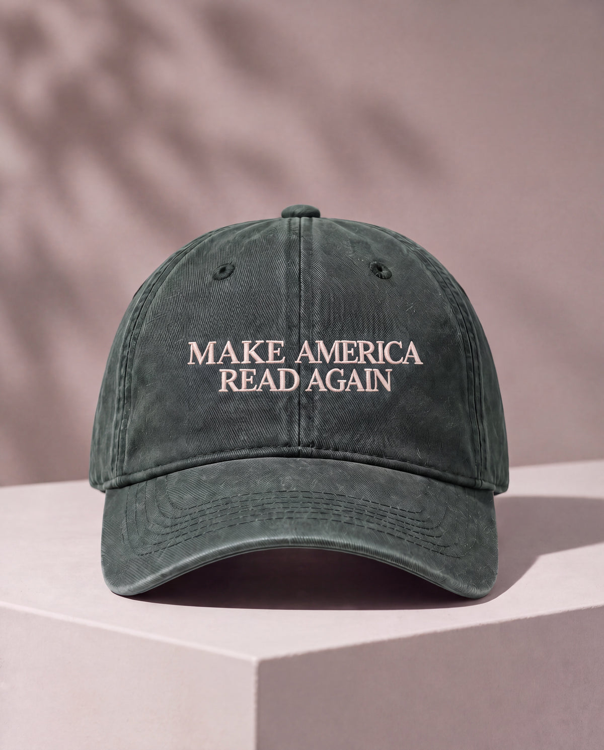 Make America Read Again Embroidered Hat
