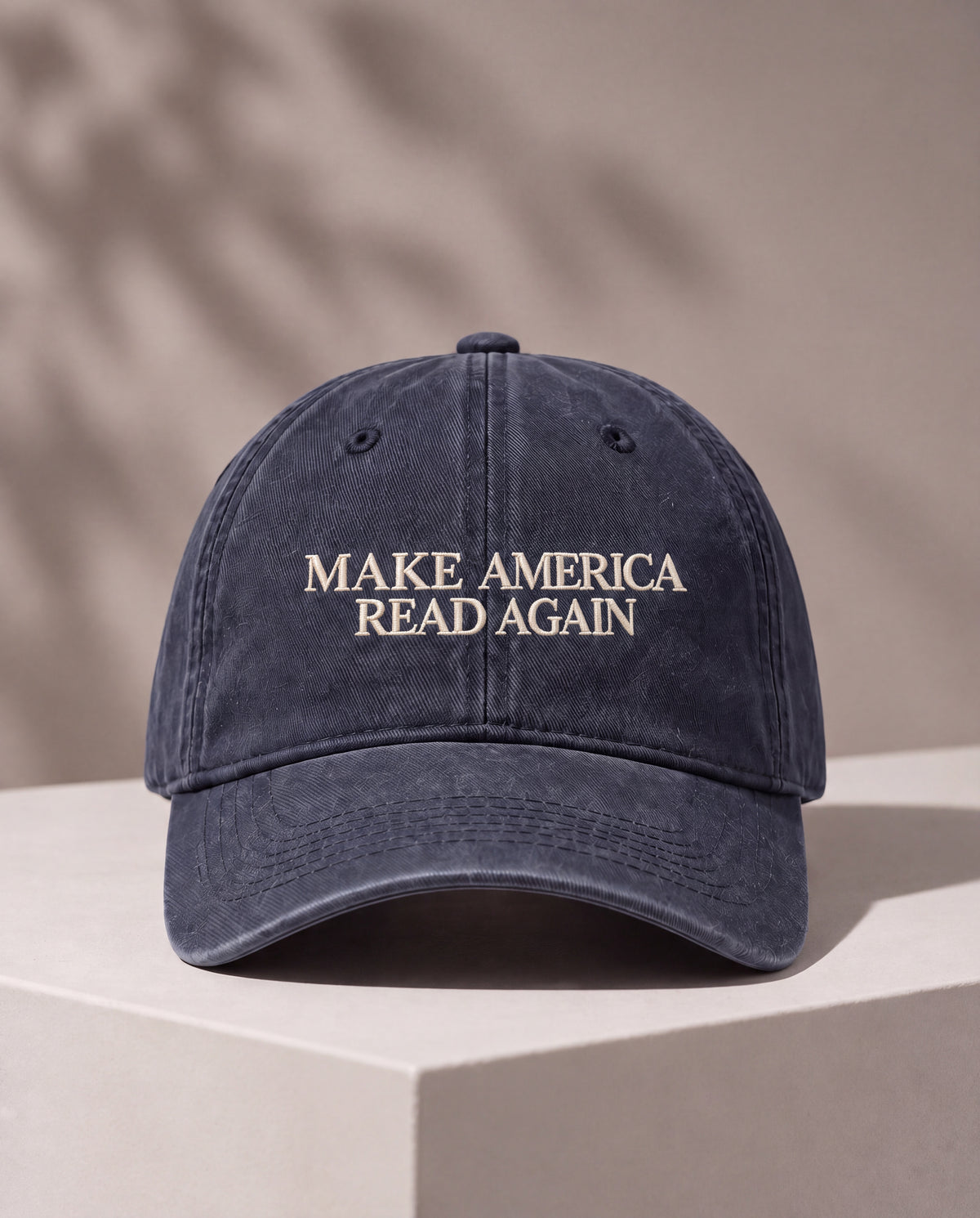 Make America Read Again Embroidered Hat